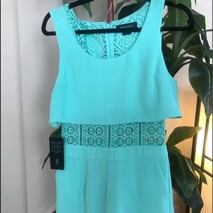 Guess by Marciano Lace Romper (Turquoise)